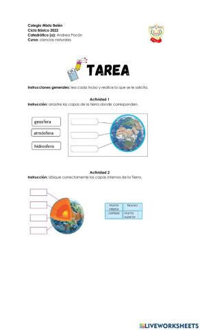 Capas de la Tiera