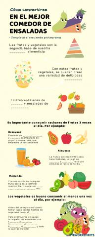 Pictograma de frutas y vegetales