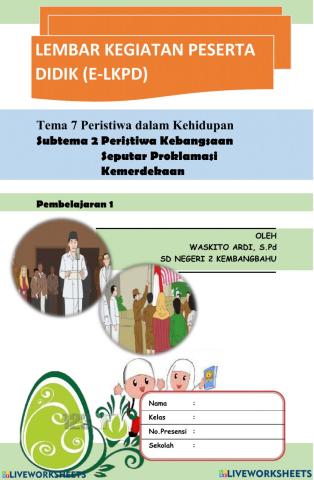 Peristiwa Proklamasi Kemerdekaan Indonesia