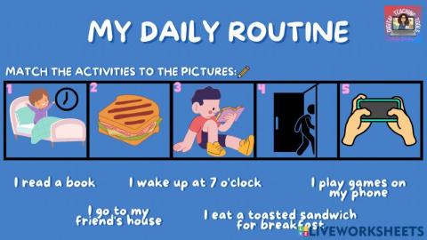 My daily routine