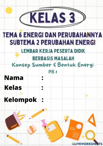 Kelas 3 tema 2 subtem 2 pb1