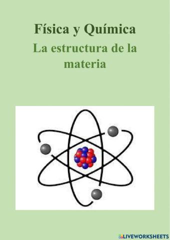 Portada- la estructura de la materia