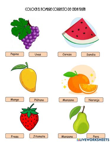 Frutas