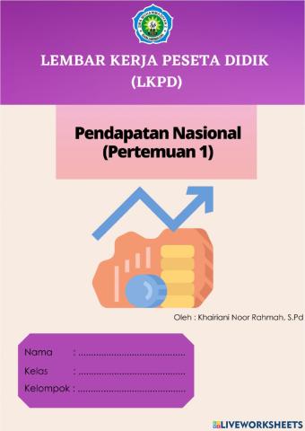 Pendapatan Nasional Pertemuan 1