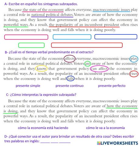 Macroeconomic issues