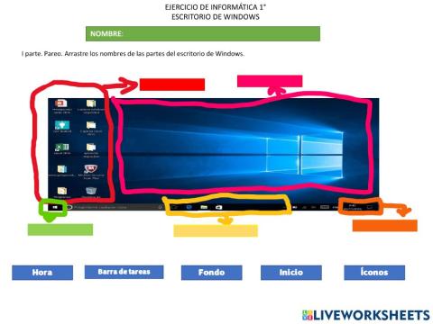 Ejercicio Escritorio de Windows