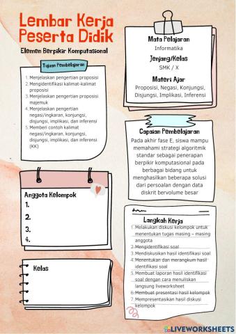 Berpikir Komputasional Pertemuan 1