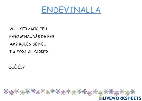 Endevinalla hivern