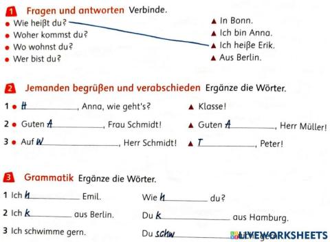 Test Modul 1 Prima los geht-s