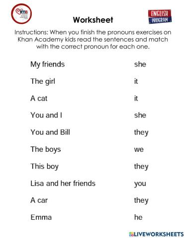 Pronouns