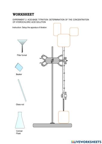 Setup Apparatus Titration Exp 2