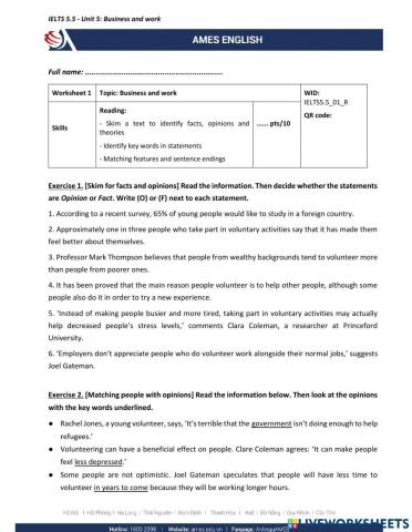 Mindset 2 - Unit 5 - Reading A