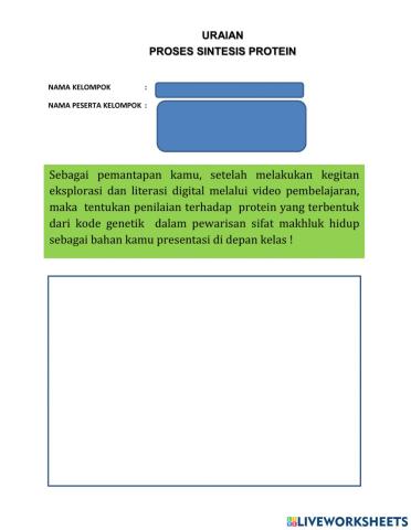 Sintesis protein