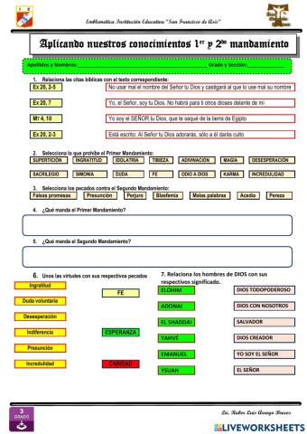 1-2 mandamientos
