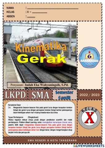 Kinematika gerak (diskusi)