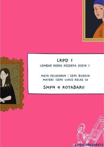 LKPD 1 Seni lukis pertemuan 1