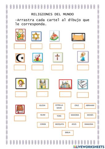 Repaso religiones del mundo