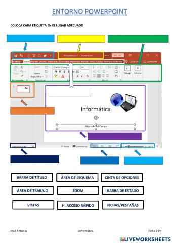 Entorno de trabajo powerpoint