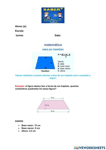 Atividade de matemática