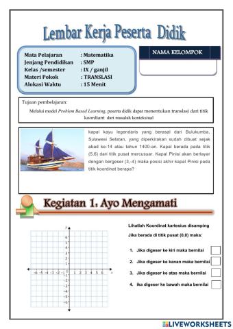 LKPD Translasi kelas IX