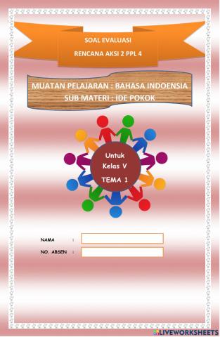 Soal Evaluasi 2 Ide pokok