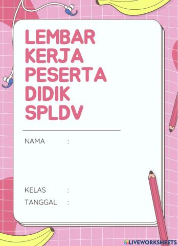 Konsep SPLDV