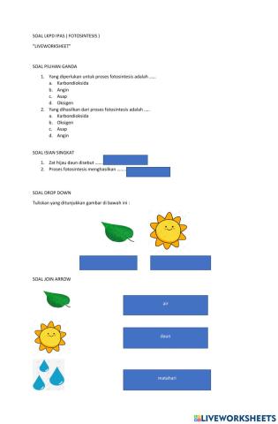 Liveworksheets ipas