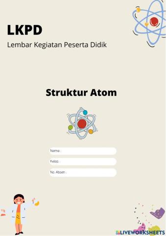 Lkpd 1 struktur atom