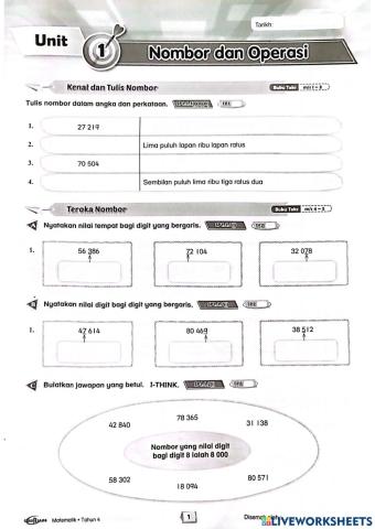 Matematik Tahap Satu