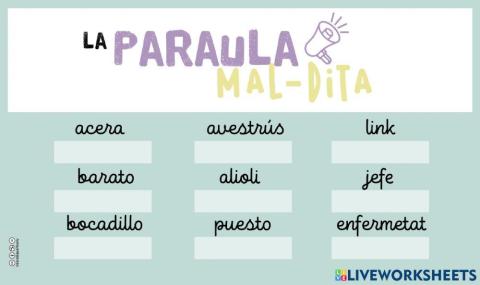 La paraula Mal-dita III