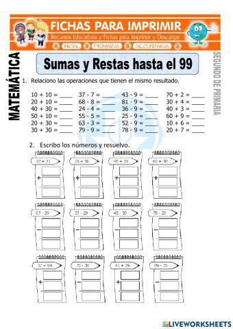 Matematicas primaria