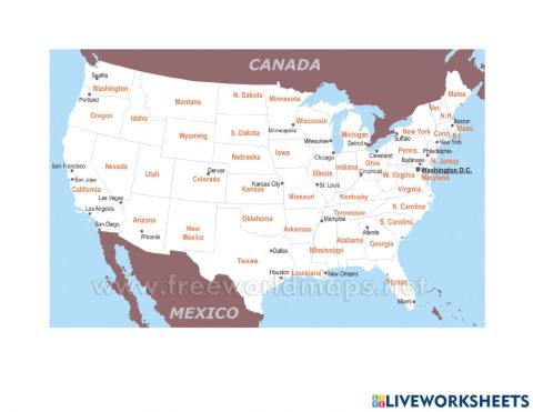 1st Nations Map