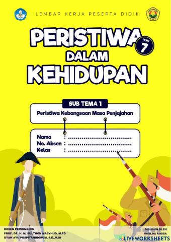 Soal evaluasi pembelajaran 1 dan 2