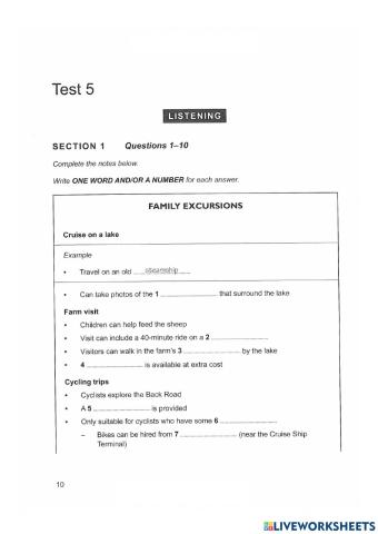 Listening-Cam 12-Test 5