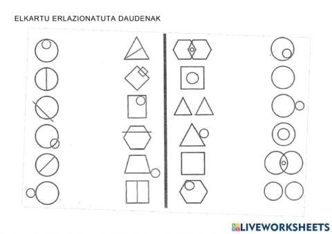 Elkartu erlazionatuta daudenak