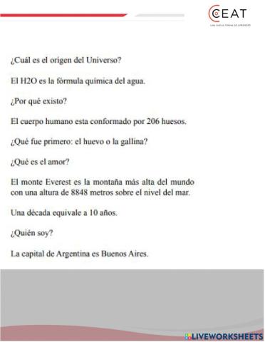 Filosofía o ciencia