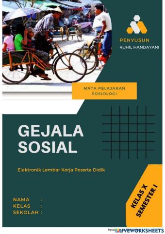 E-Modul Gejala Sosial