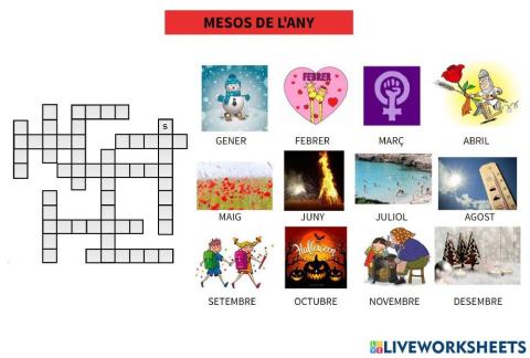 Mesos de l'any