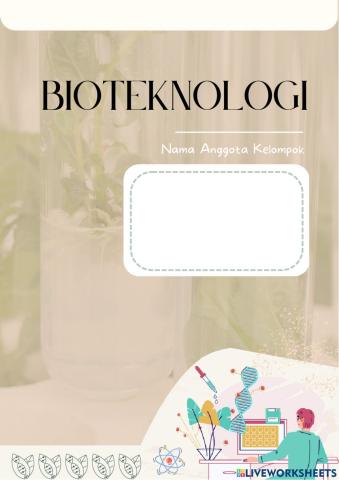 BIOTEKNOLOGI Kedokteran atau Farmasi