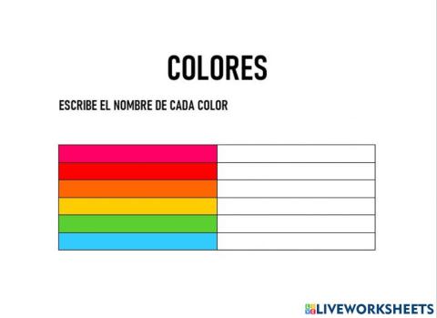 Colores