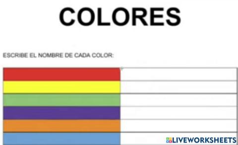 Colores