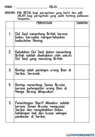 Pahlawan tempatan