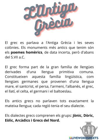 L'Antiga Grècia