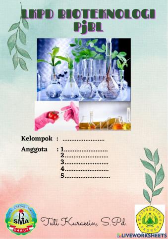 Lkpd proyek bioteknologi