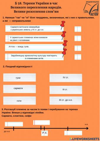 Терени України в часи Великого переселення народів