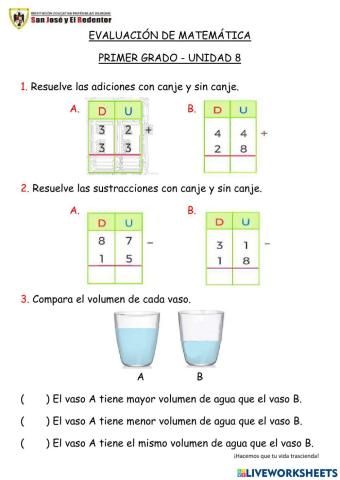 Sumas y restas