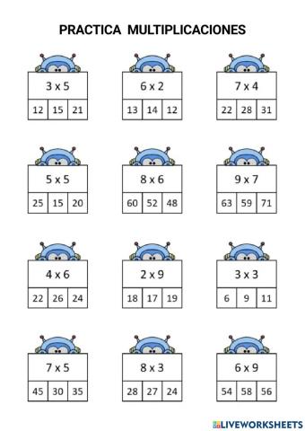 Multiplicaciones