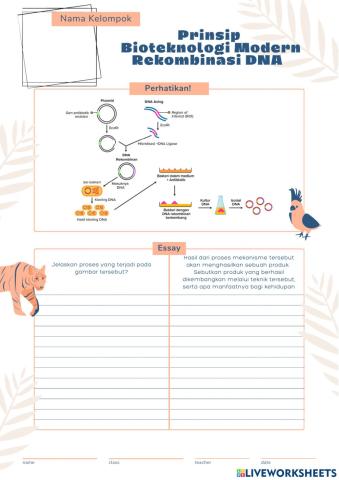 Prinsip Bioteknologi Modern