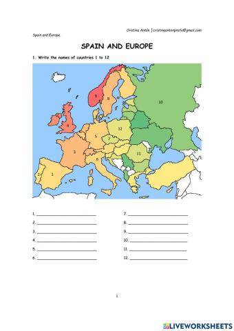 Spain and Europe