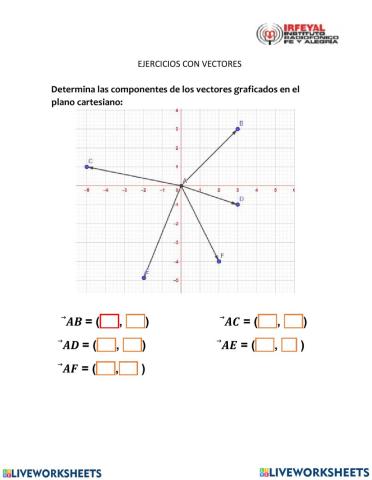 Ejercico de Vectores